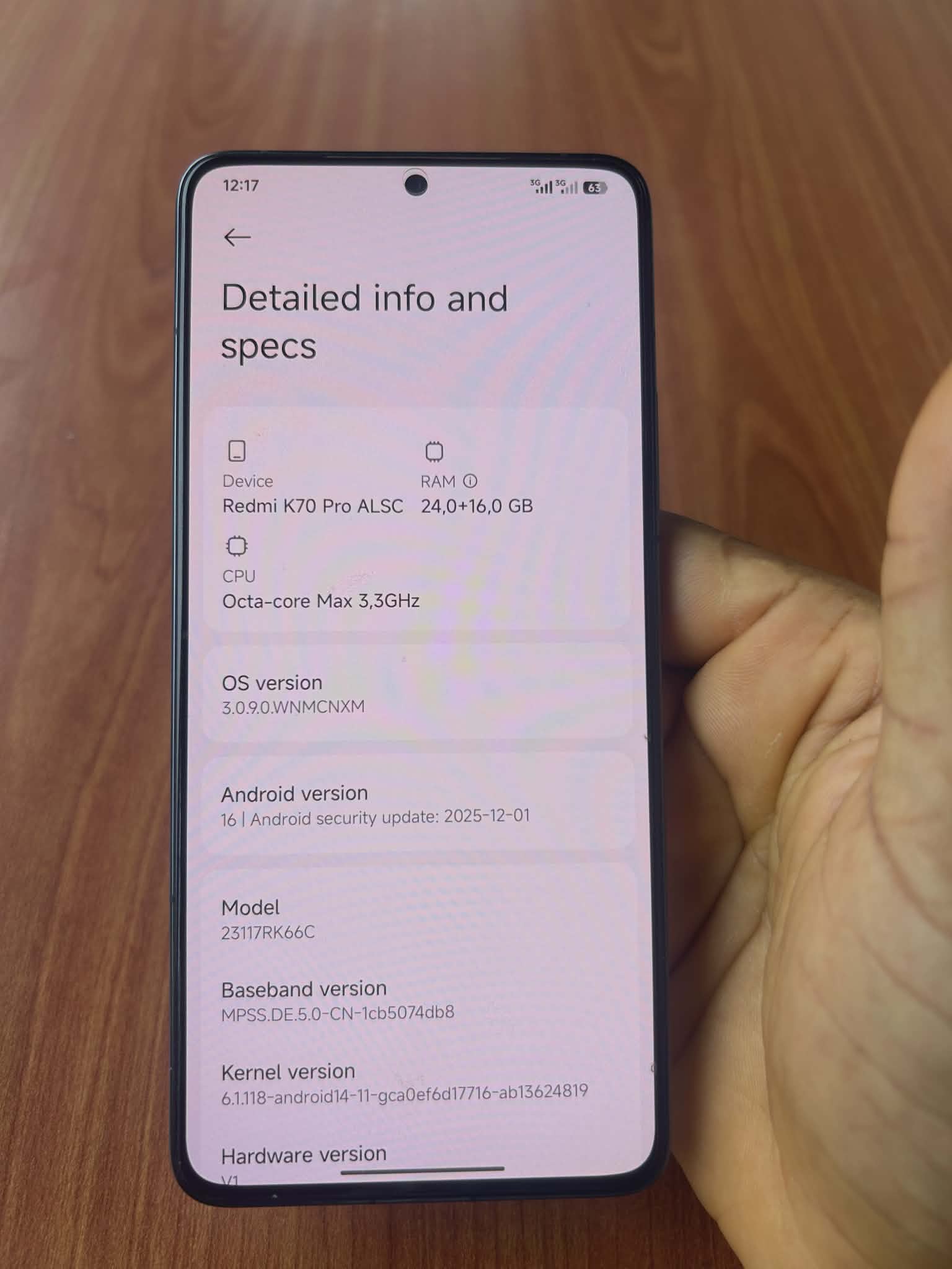 Redmi K70 pro Lamborghini