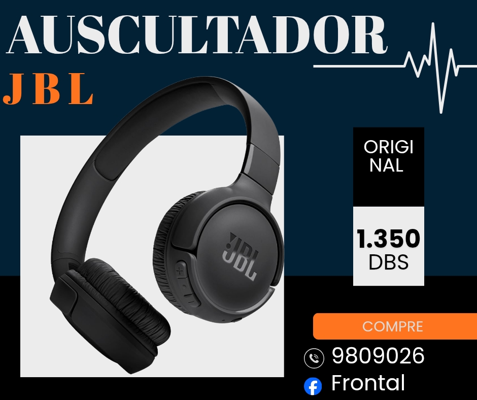 Auscultador JBL Original Sem Fio